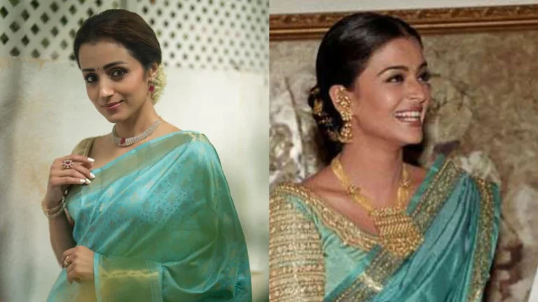 Internet Compares Trisha Krishnan’s Look From Vijay’s Oath Ceremony To Aishwarya Rai’s 2000 Appearance